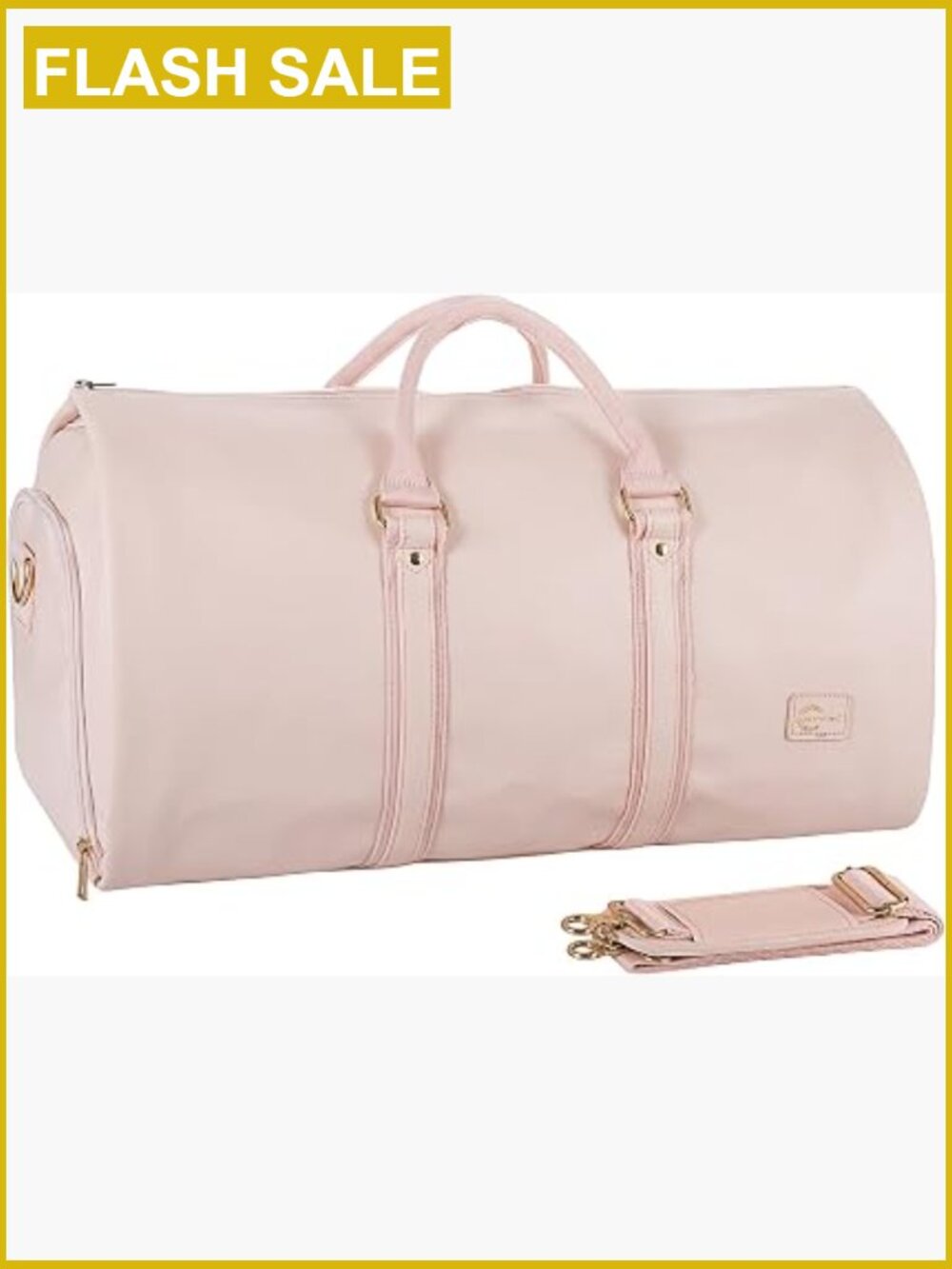 Convertible Carry On Garment Bag Travel Duffle Suit Bag with Shoe Pouch